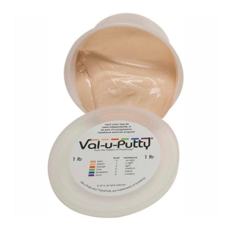 Fabrication Enterprises Val-u-Putty Exercise Putty, Pear, XX-Soft, 1 Pound 745370